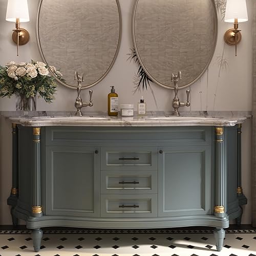 Miniatura 7 de goldenwarm Paquete de 25 tiradores dorados dorados para gabinetes, tiradores dorados de 5 pulgadas, tiradores dorados para gabinetes de cocina,