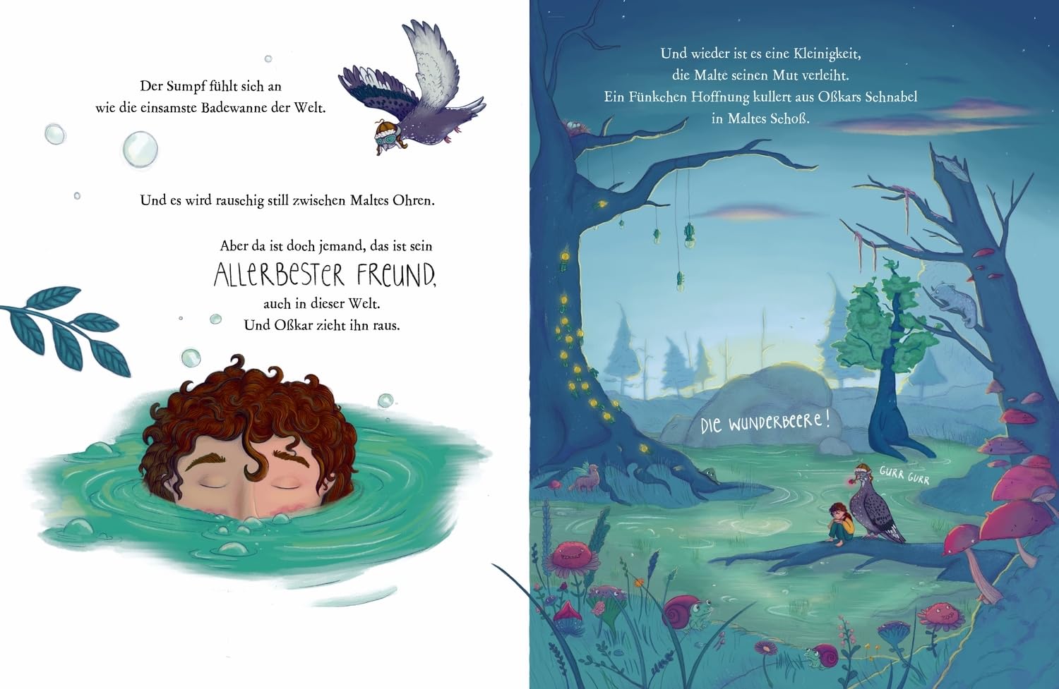 Malte & Oßkar und das Glück, Pech zu haben: Eine wunderbare Geschichte über Freundschaft, Mut und Angst; für Kinder ab 5 Jahren; von Tierschutzaktivist Malte Zierden und Amia von Arenberg