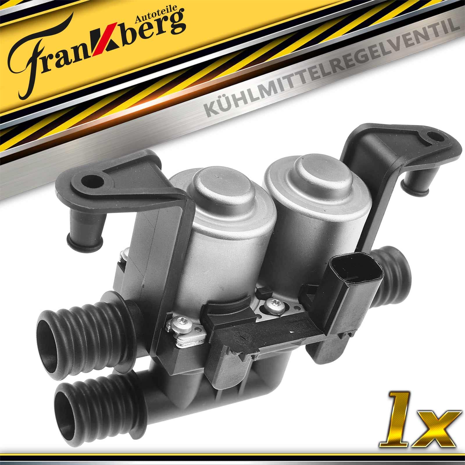 Frankberg Válvula reguladora del refrigerante para Serie 6 E63 + Cabrio E64 Serie 7 E65 E66 E67 Phantom VII RR1 RR2 RR3 3.0L-6.7L 2001-2017 64116906652