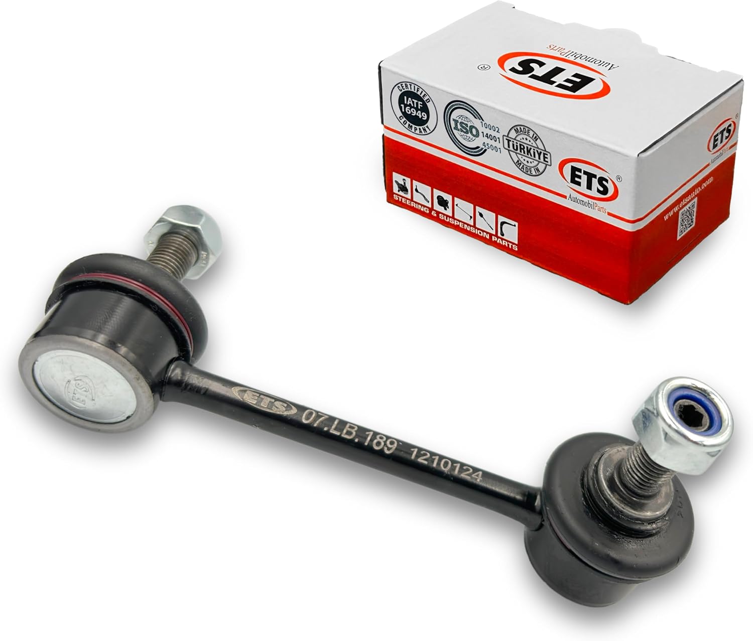 ETS 2Pc Rear Left & Right Sway Bar Stabilizer End Link Kit K90342, K90343 Fits 2004-2008 Acura TSX / 01-03 Acura CL / 99-08 TL / 98-07 Honda Accord