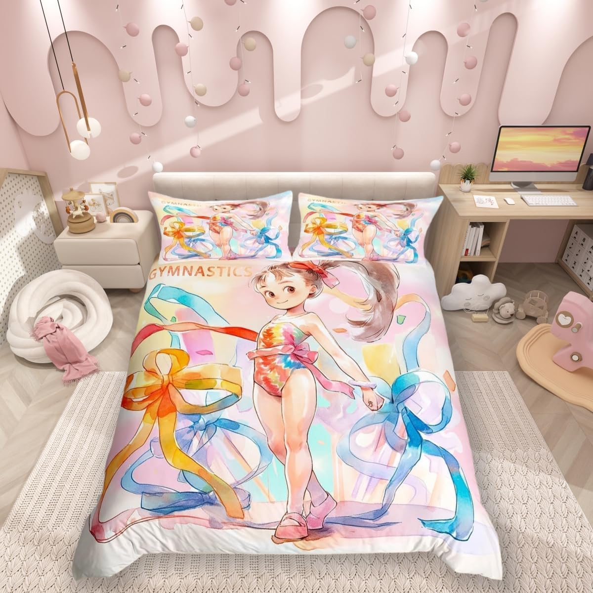 Housse de couette tie-dye pour colorer la chambre des enfants et des ados