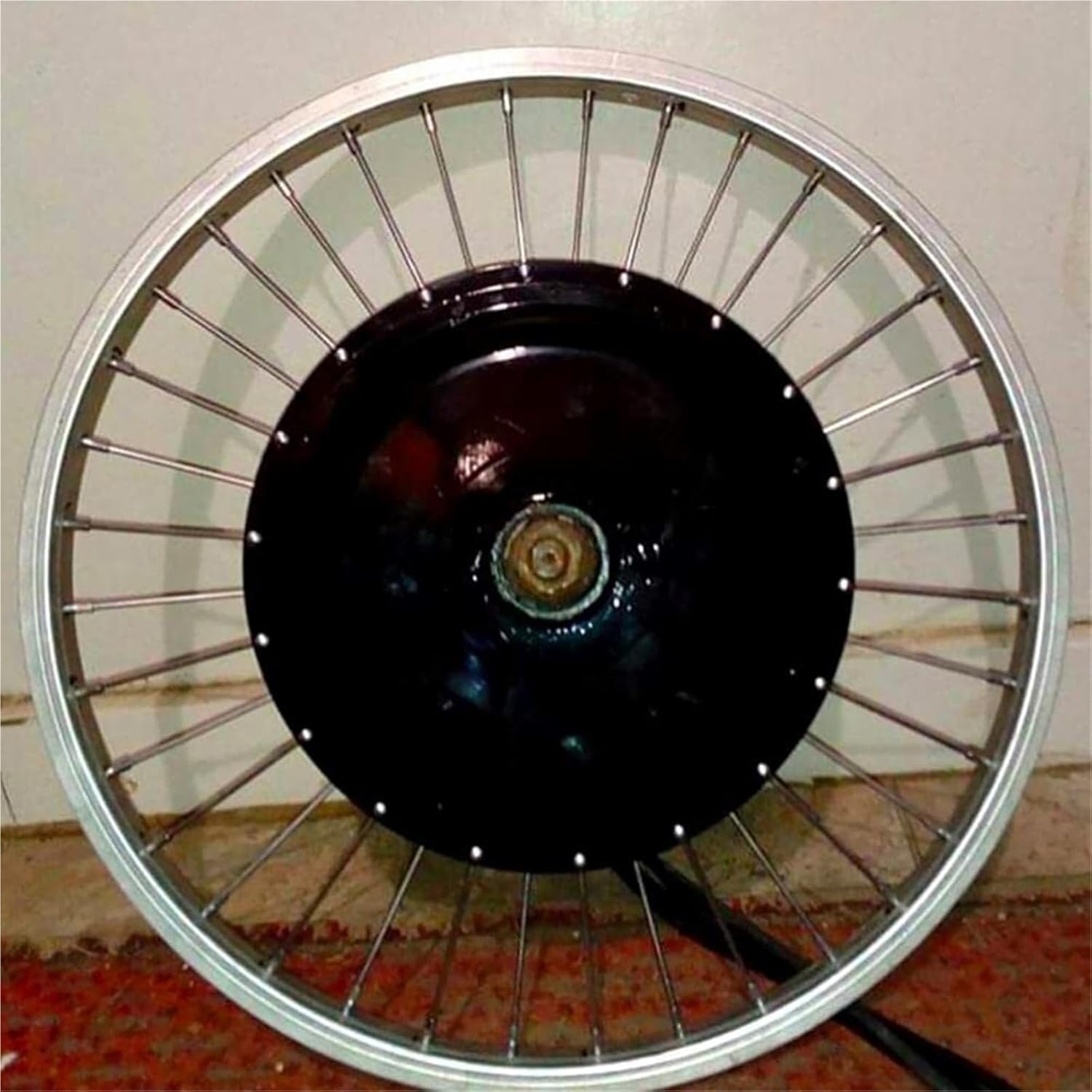 Bike Spokes 36pcs 12 G E-Bike Spoke Silver Steel with 12mm Nipples