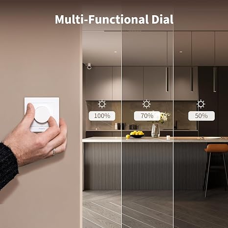 Aqara Akıllı Dimmer Switch H2 KD-R01D (Apple Home Destekli)