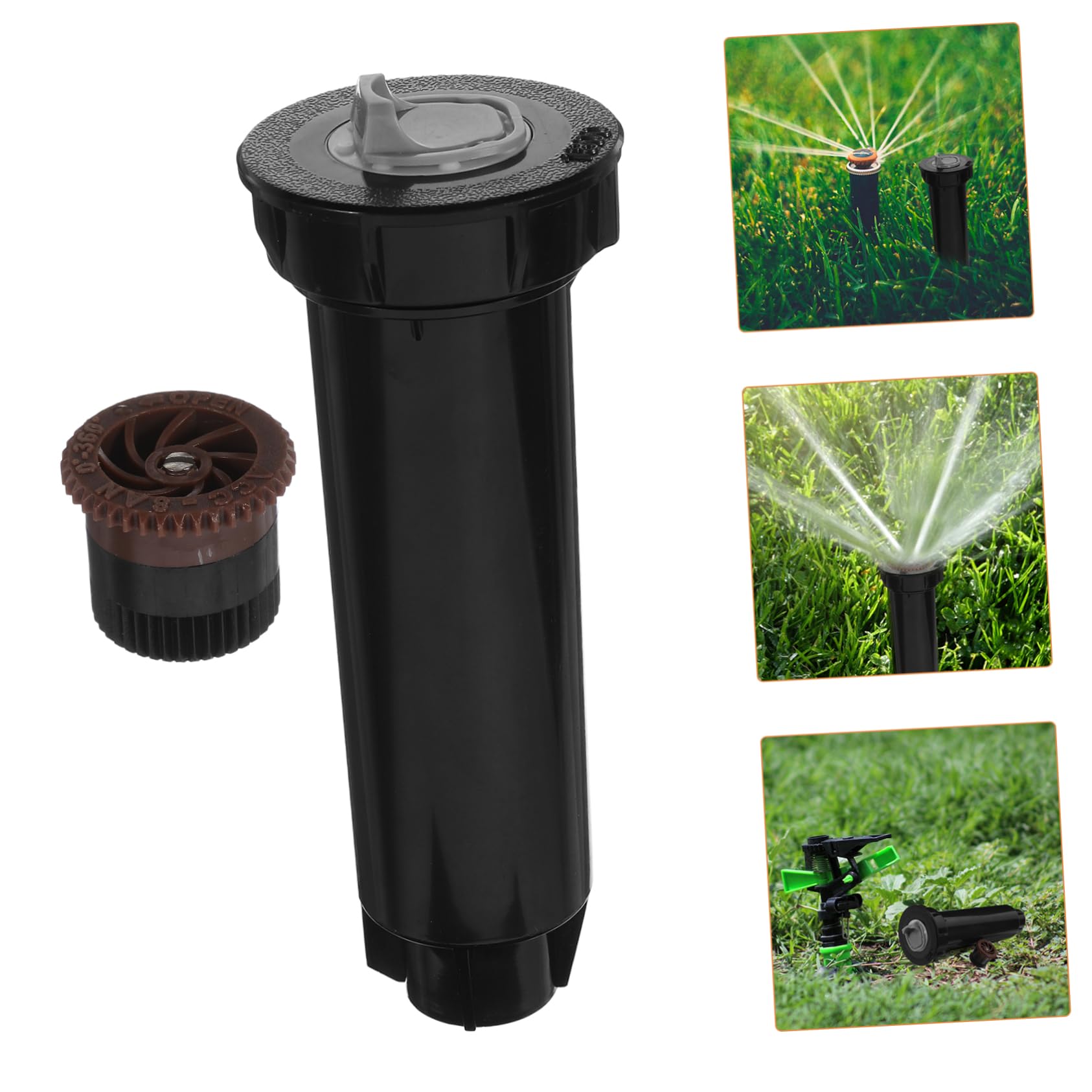 NULYLU Garden Sprinkler Spike Plastic Sprinkler Stake Yard Nozzle Adjustment Tool