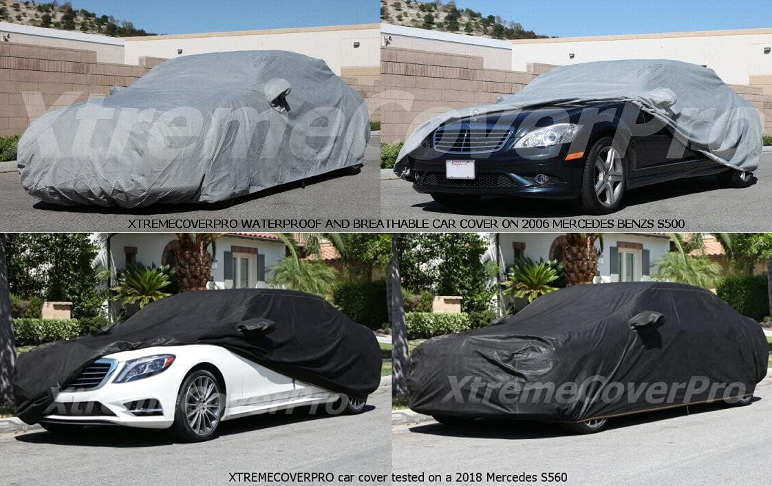 Car Cover fits 2000 2001 2002 2003 2004 2005 2006 Mercedes-Benz S350 S430 S500 S600 XTREMECOVERPRO Diamond Series Black