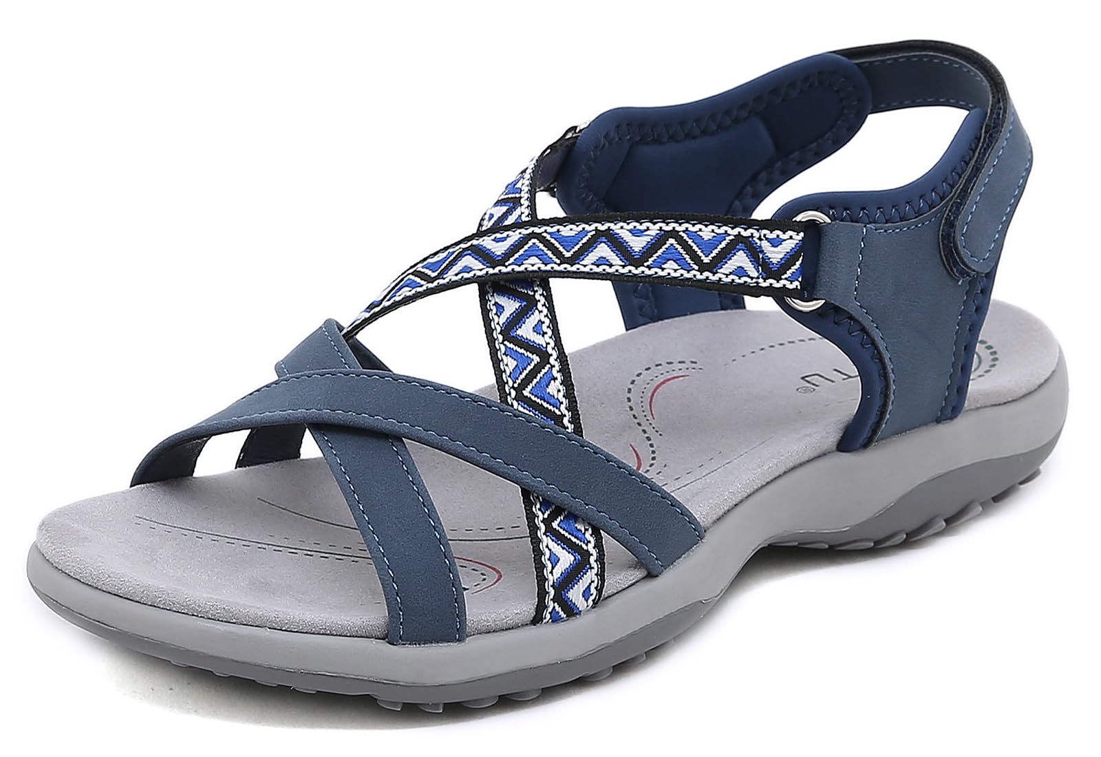 Meik Mangni Sandales Sport Femme Sandale de Randonnée d'été Sandales de Marche