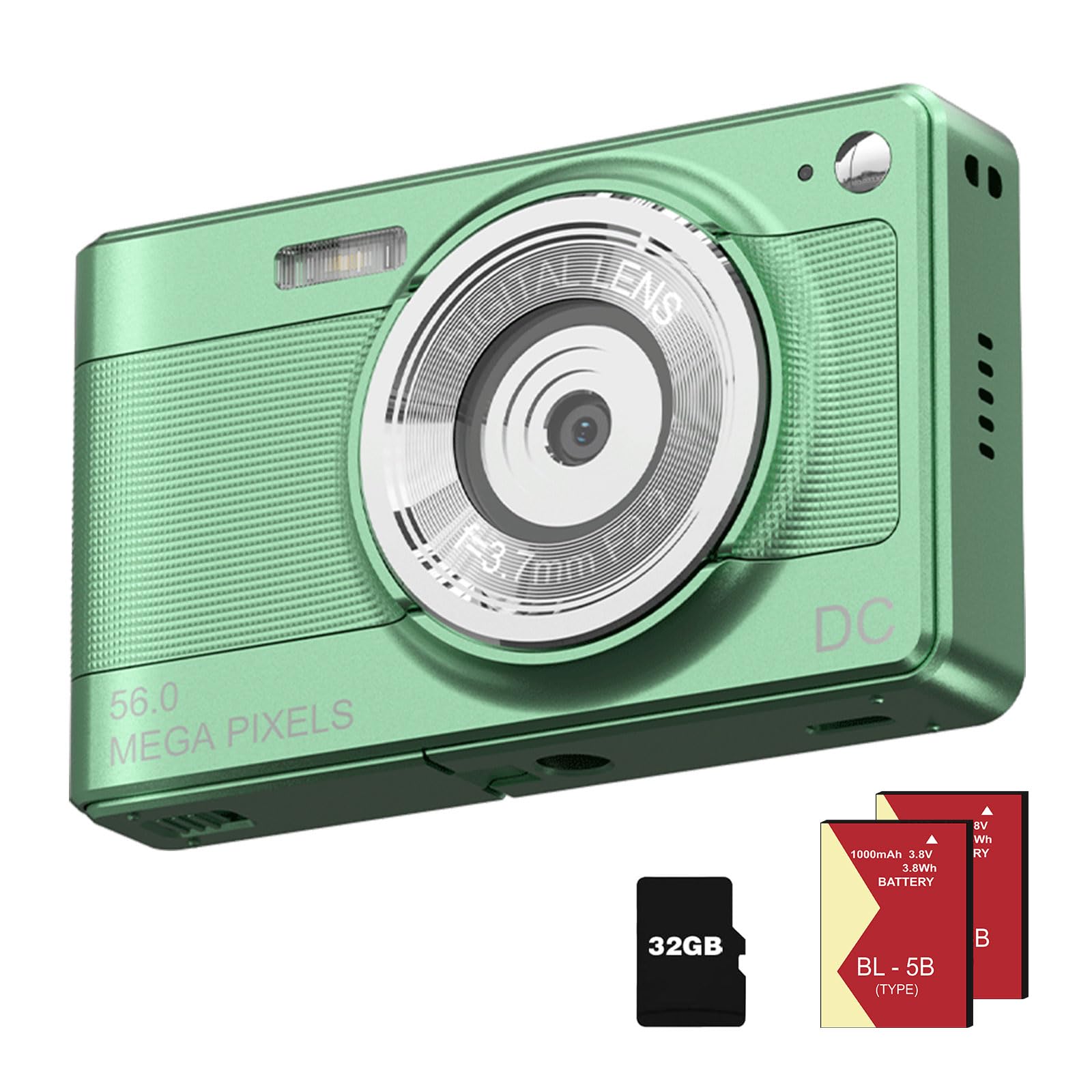 Digitalkamera 1080P 44MP Mit 16x Zoom - Kompakte Kamera Für Anfänger & Kinder