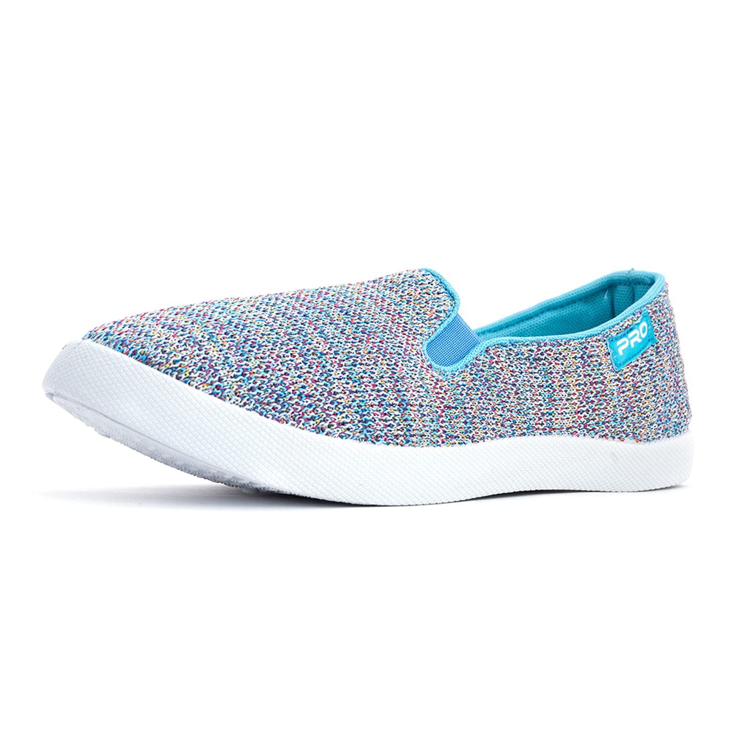 Pro by Khadims Textile PVC DIP Sole Knitting Blue Casual Casual Shoe for Women - Size - 9 (B09N4THS1R) Amazon Price History, Amazon Price Tracker