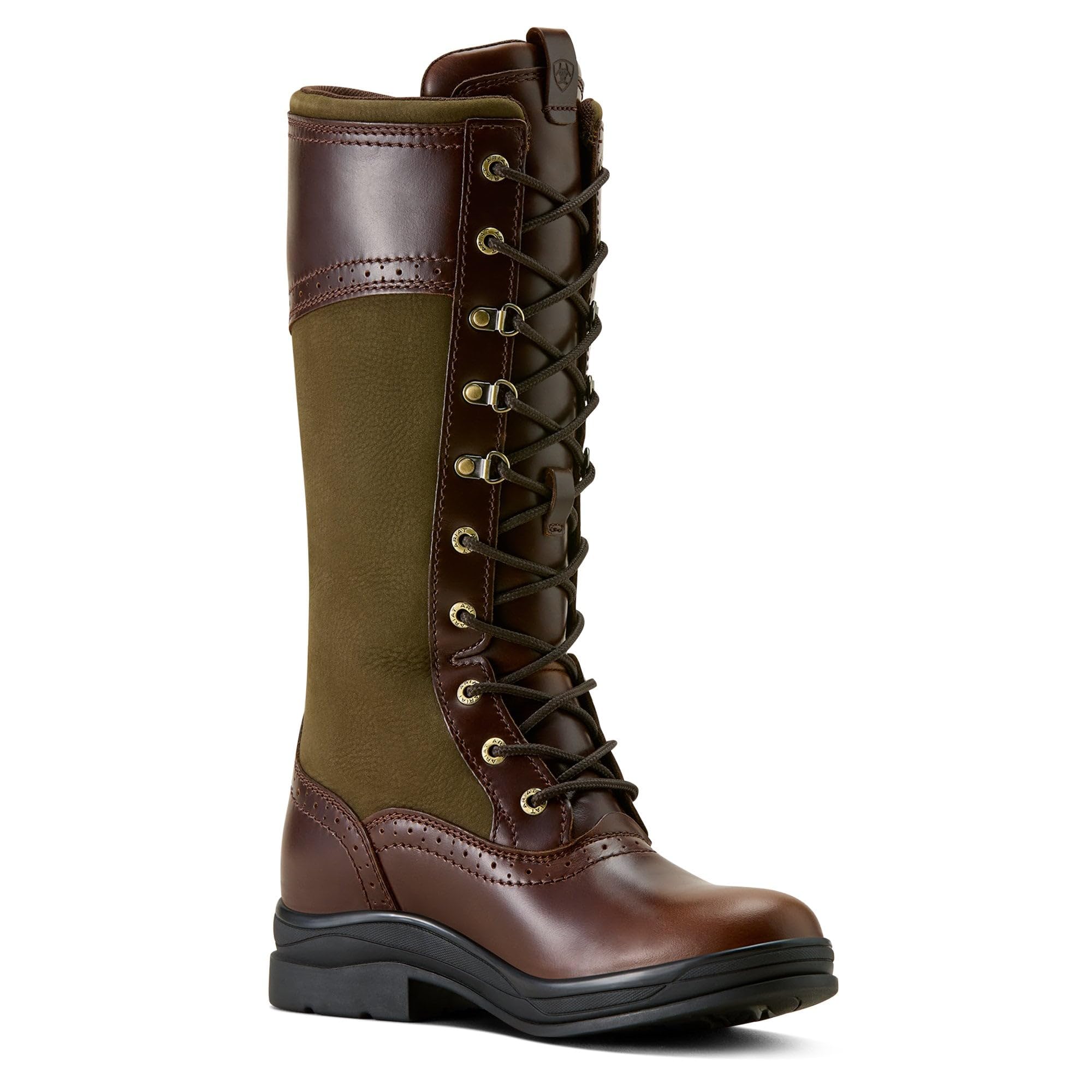 ARIAT Wythburn II H20 wasserdichte Damen-Stiefel, Tabacco Brown/Olive Night