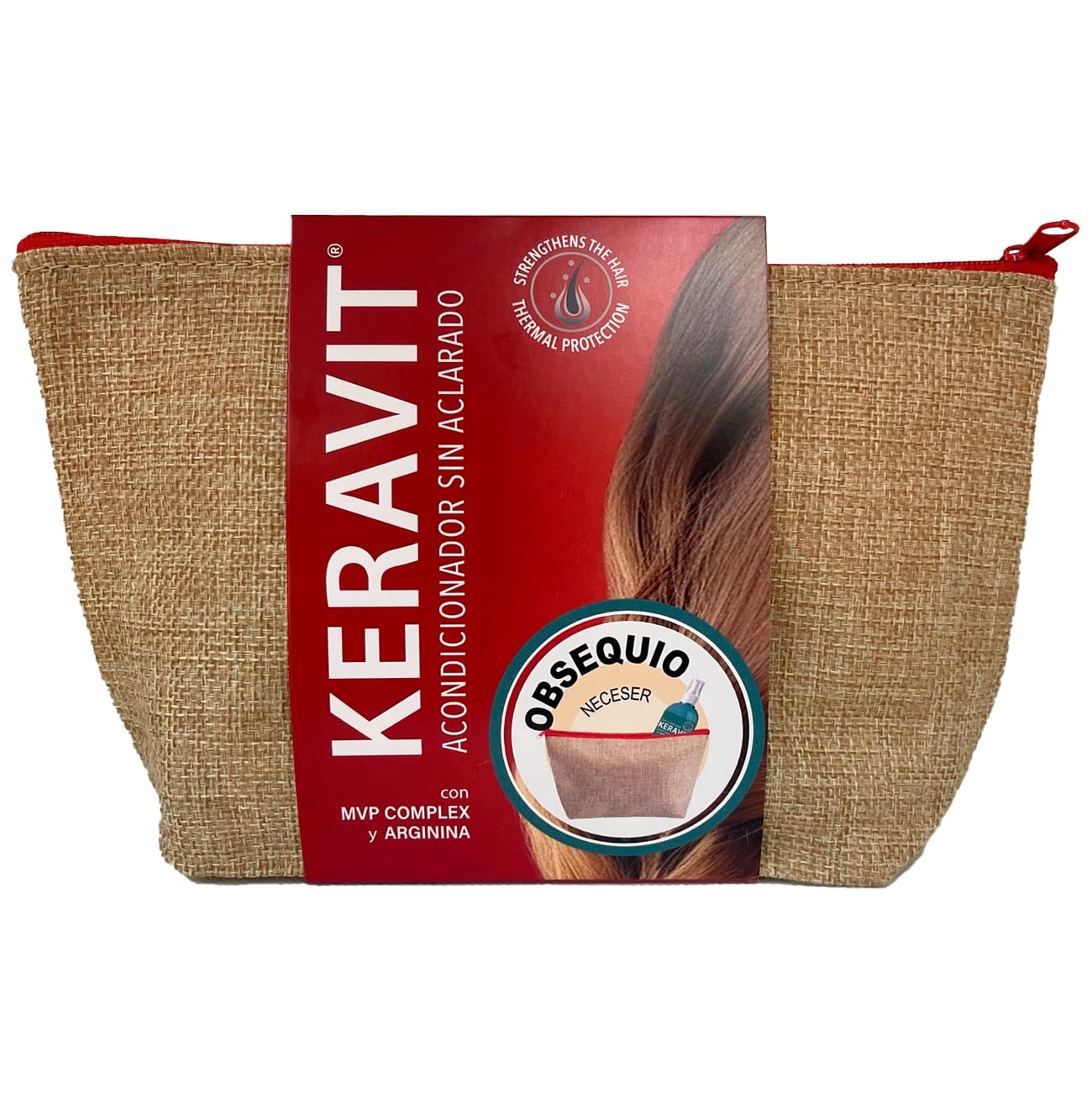 KERAVIT Leave-in Conditioner 190 ml with MVP Complex and Arginine. Preserves the colour - Image 4
