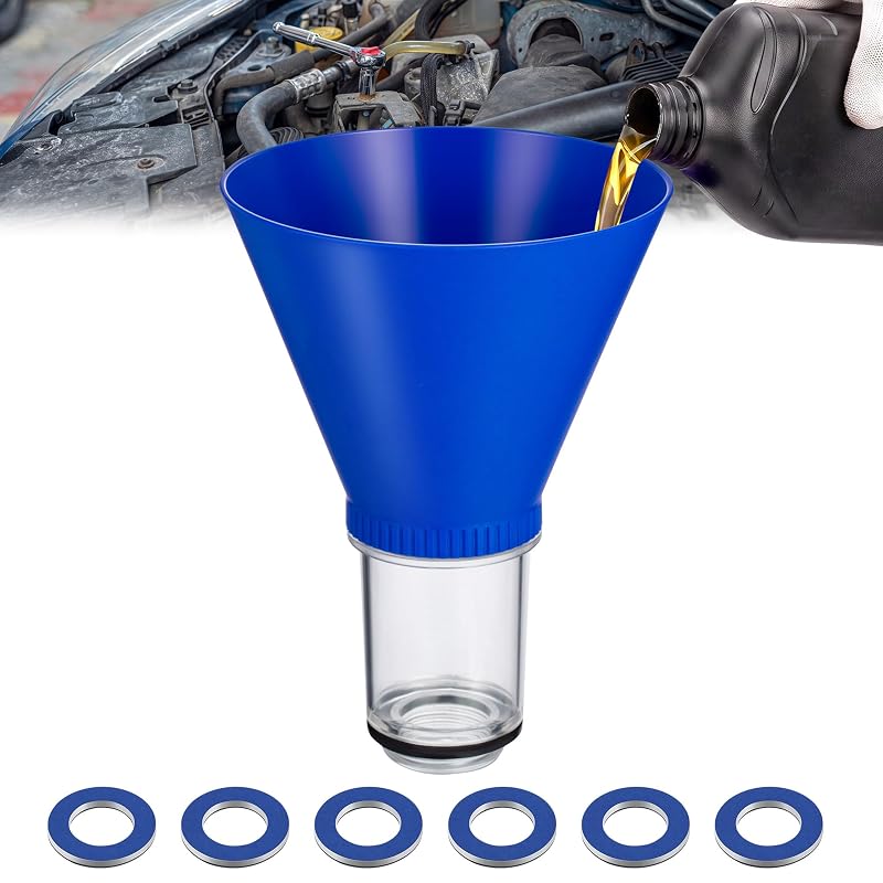 Funil para Troca de Óleo com 6 Juntas para Toyota, Lexus e Scion Feekoon