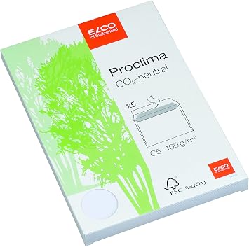 Elco C5"Box Proclima" Envelope - White Pack of 25