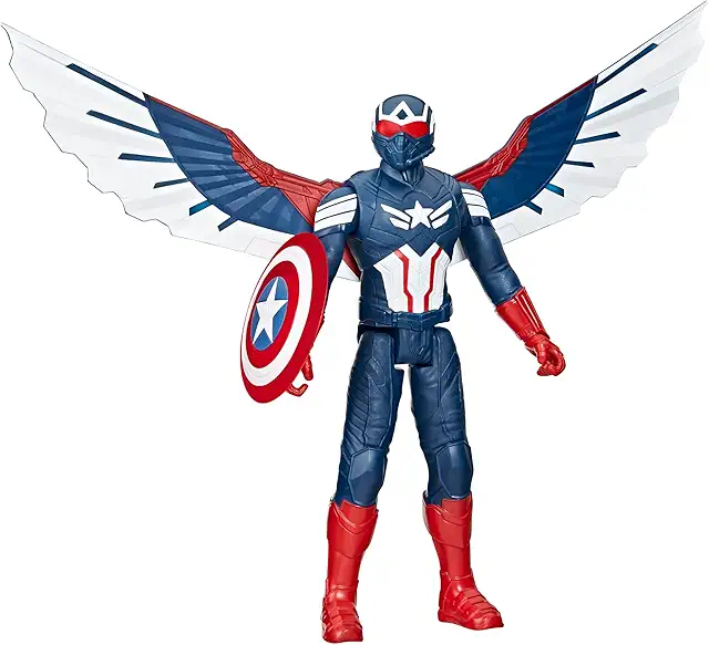 Figurine Captain America Titan Hero Series - Action Figure Supereroi 30 cm
