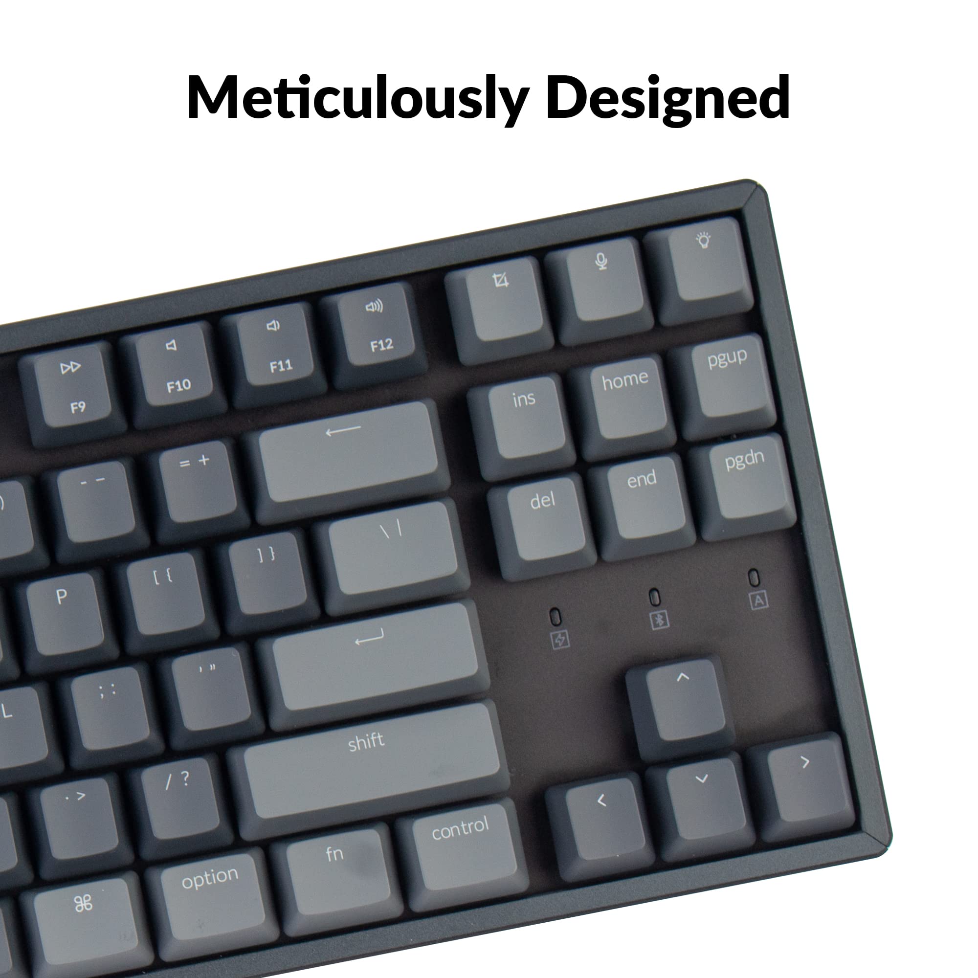 Keychron K8＆Gateron（メタニカル) Amazon.com: Keychron K8 Wireless Mechanical Keyboard, Tenkeyless