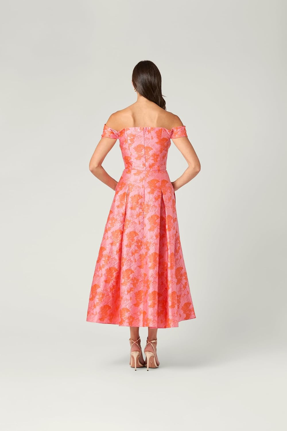 Shoshanna Women's Midnight Amelia Jacquard Tropez Dress