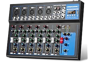 7-Channel Audio Mixer USB: Elevate Your Audio Experience