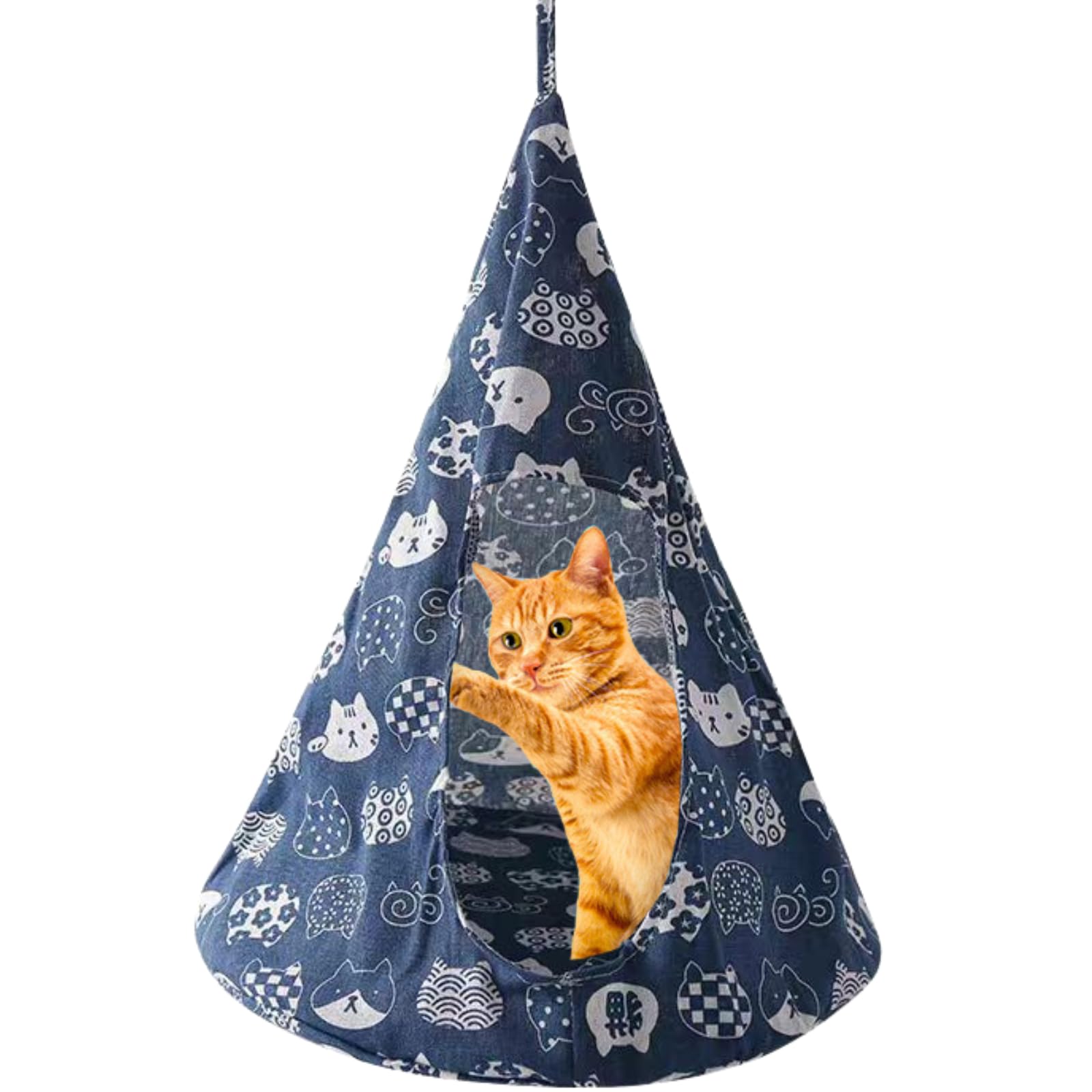 Hamac pour chats à suspendre près de la fenêtre ou dans la cage taille S