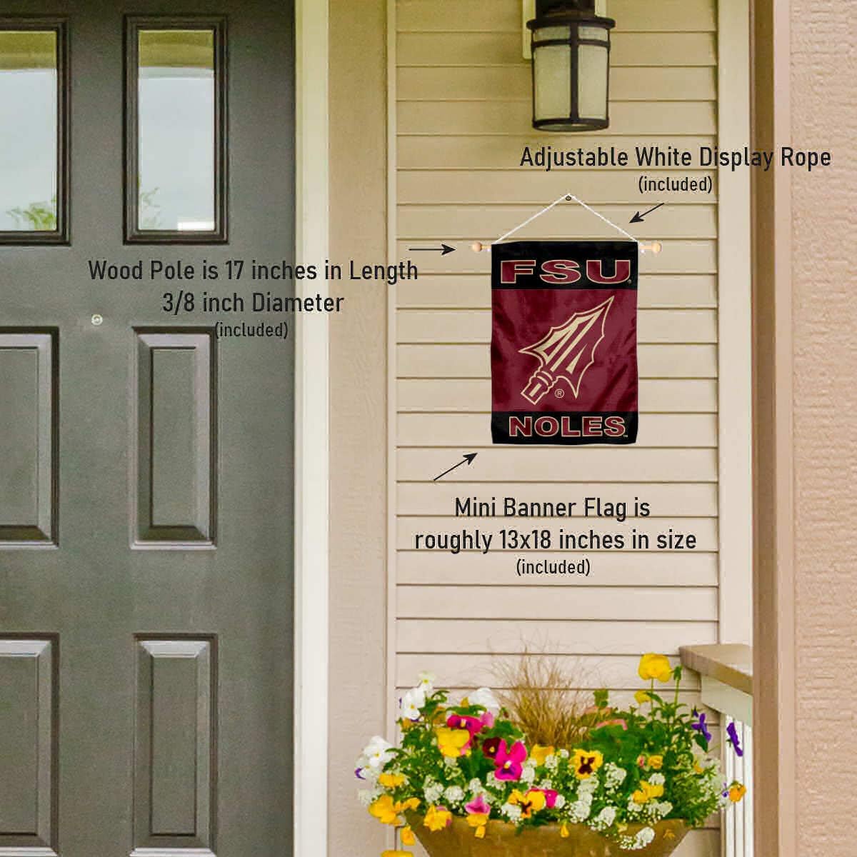 Florida State FSU Noles Banner for Windows Doors and Walls