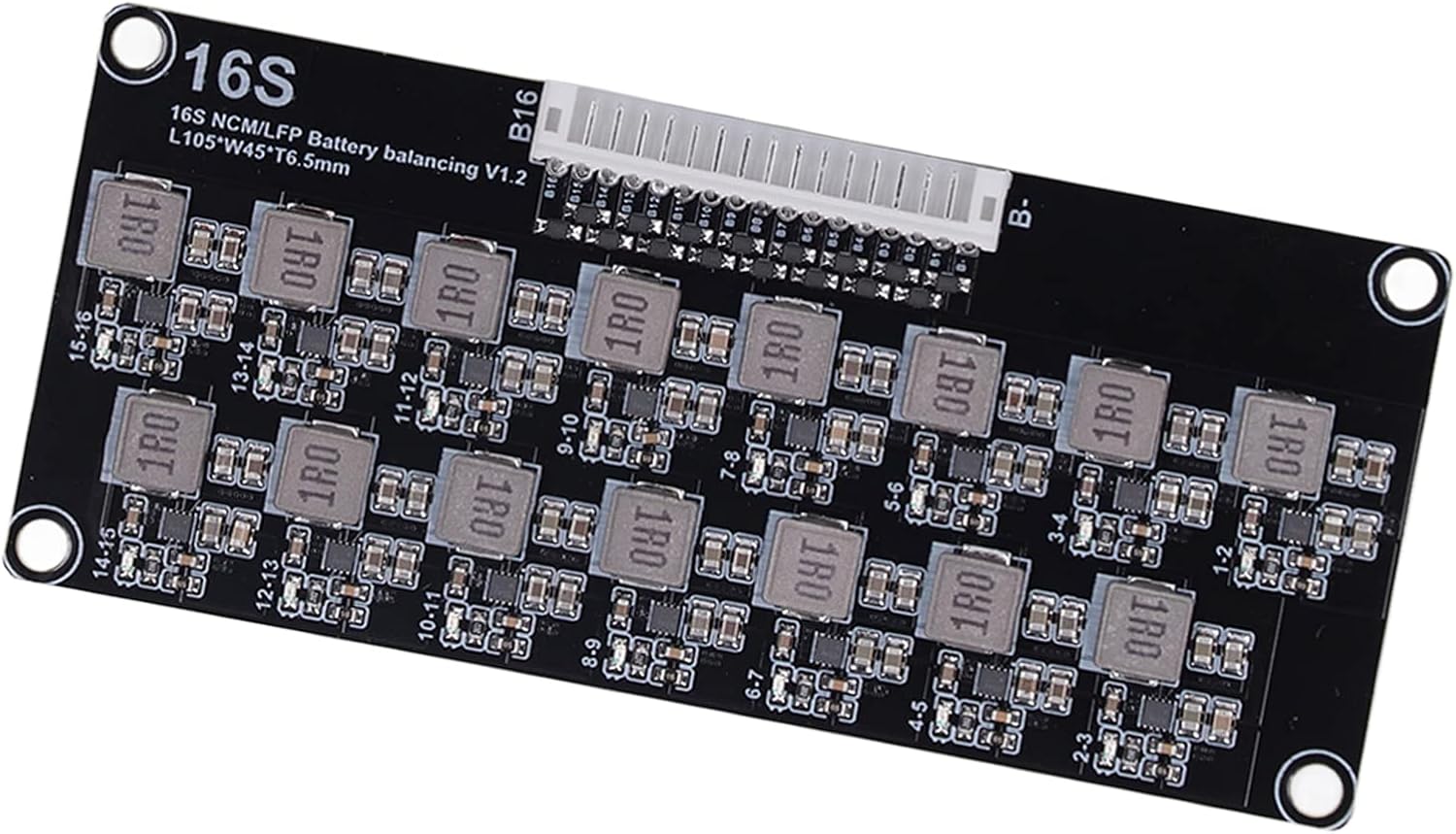 Active Battery Balancer 16S with Wiring Cable for Ternary Lithium and LiFePO4 Battery Packs Maintenance & Equalization
