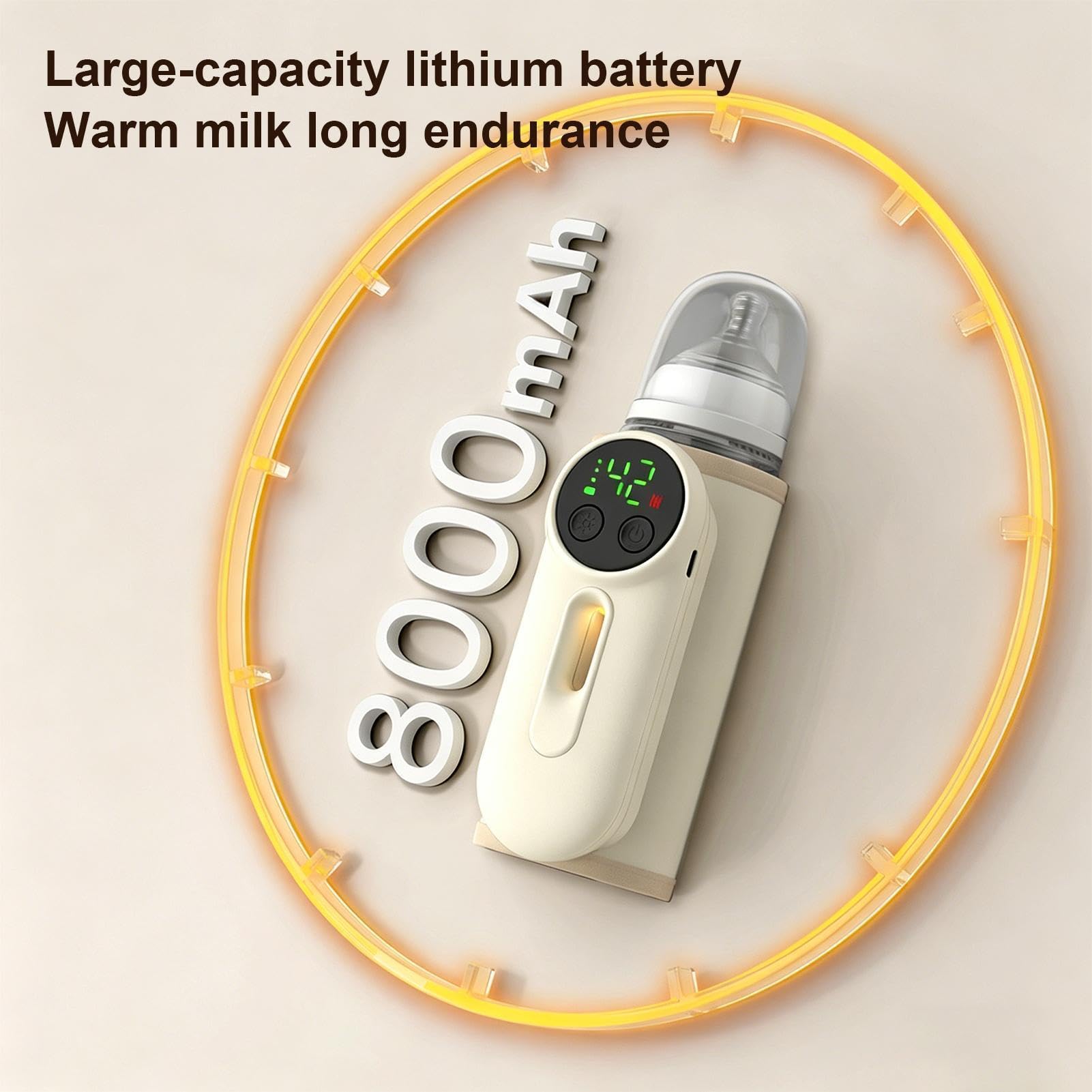 Scaldabiberon Da Viaggio Riscaldatore Portatile Senza Fili Per Il Latte