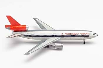 【2機セット】 ノースウエスト航空 DC10-30・DC10 ヘルパ1/500 2機セット】 ノースウエスト航空 DC10-30・DC10 ヘルパ1/500