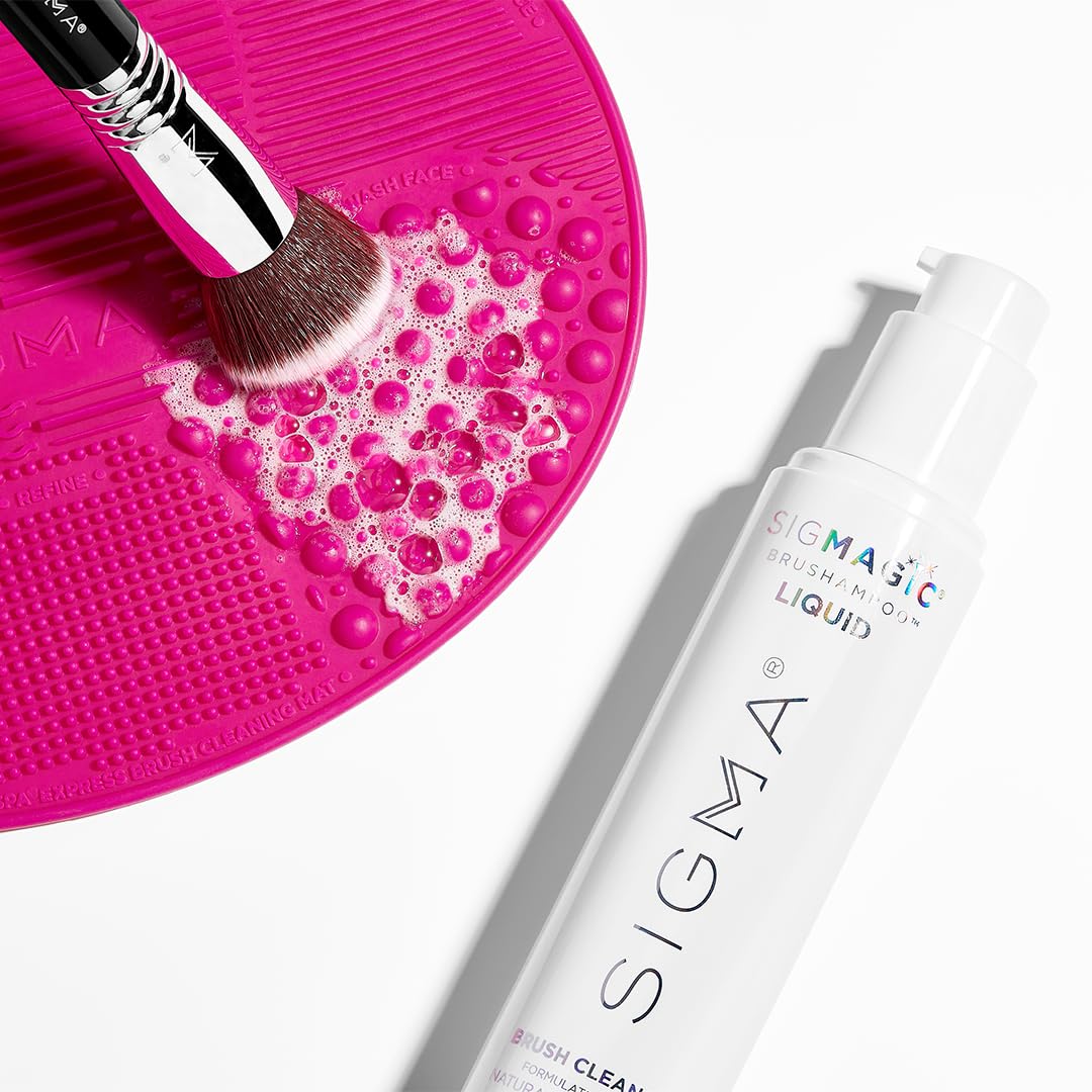 Sigma Beauty Brush Cleanser Trio (1x Sigmagic Scrub, 1x Brushampoo Liquid, 1x Brushampoo Foam) 3pcs