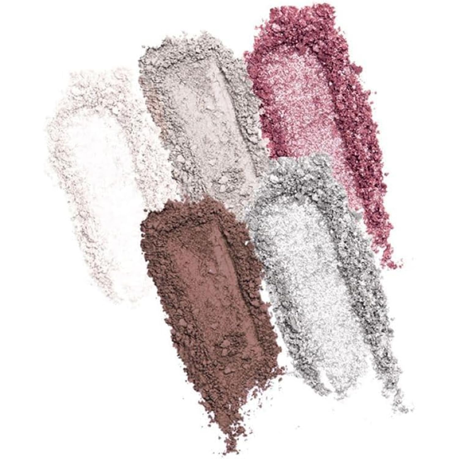 Profusion Cosmetics 5 Shade Mini Essentials Eyeshadow Palette in Matte, Satin, and Mousse Finishes for Bold Smokey Eyes (Bejeweled, 1)