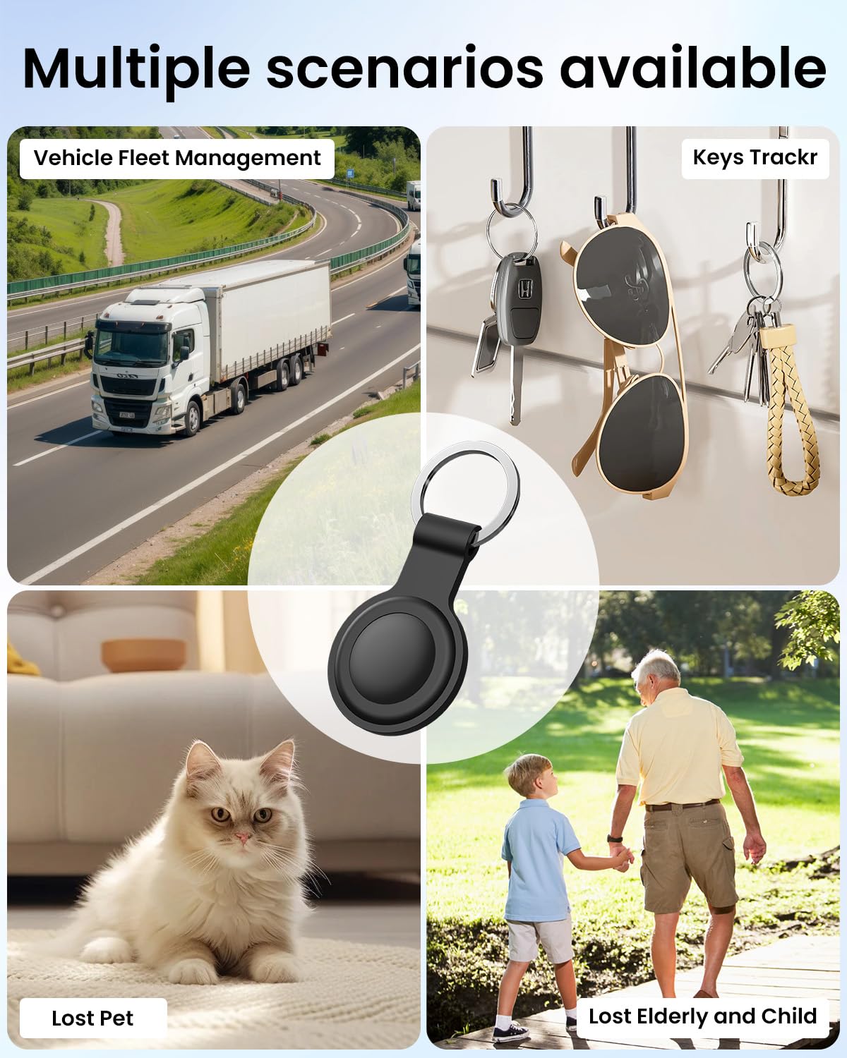 GPS Tracker Device for Car and Vehicles: Mini Hidden Magnetic no Subscription Trackers for Tracking Kids Elderly Vehicle pet - Real Time Location Track Devices no Monthly Fee for Android and iPhone - image 6