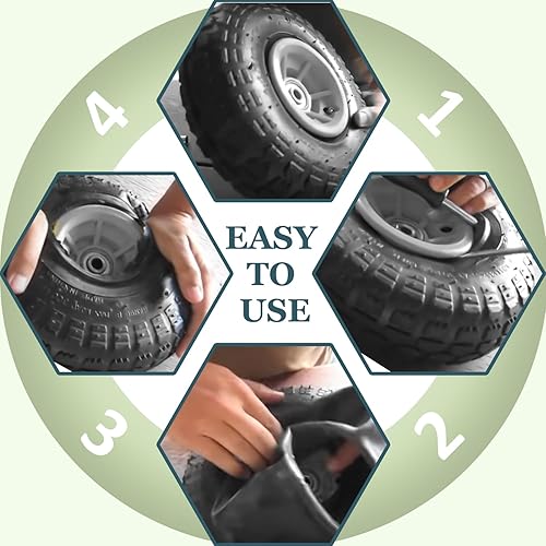 Vista 44 de Cenipar - Tubos interiores de 16 x 6.50-8, 16 x 7.50-8 con vástago de válvula recto TR-13 de Cenipar, rueda interior resistente de 16 x 650-8/16 x