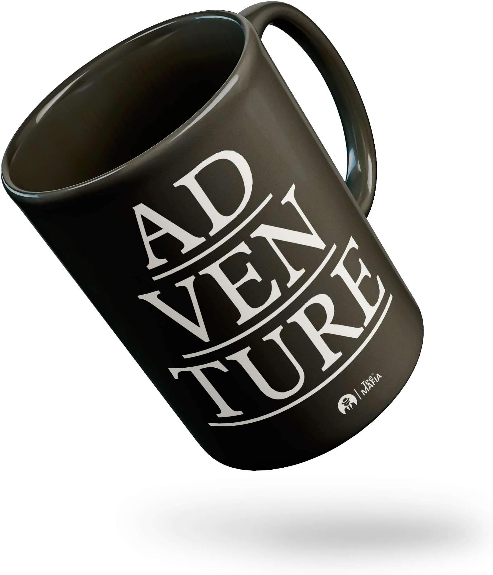 Tee Mafia i Believe in Miracles Ceramic Microwave & Dishwasher Safe Gospel Printed Biker Coffee Mug - 330 ml,
