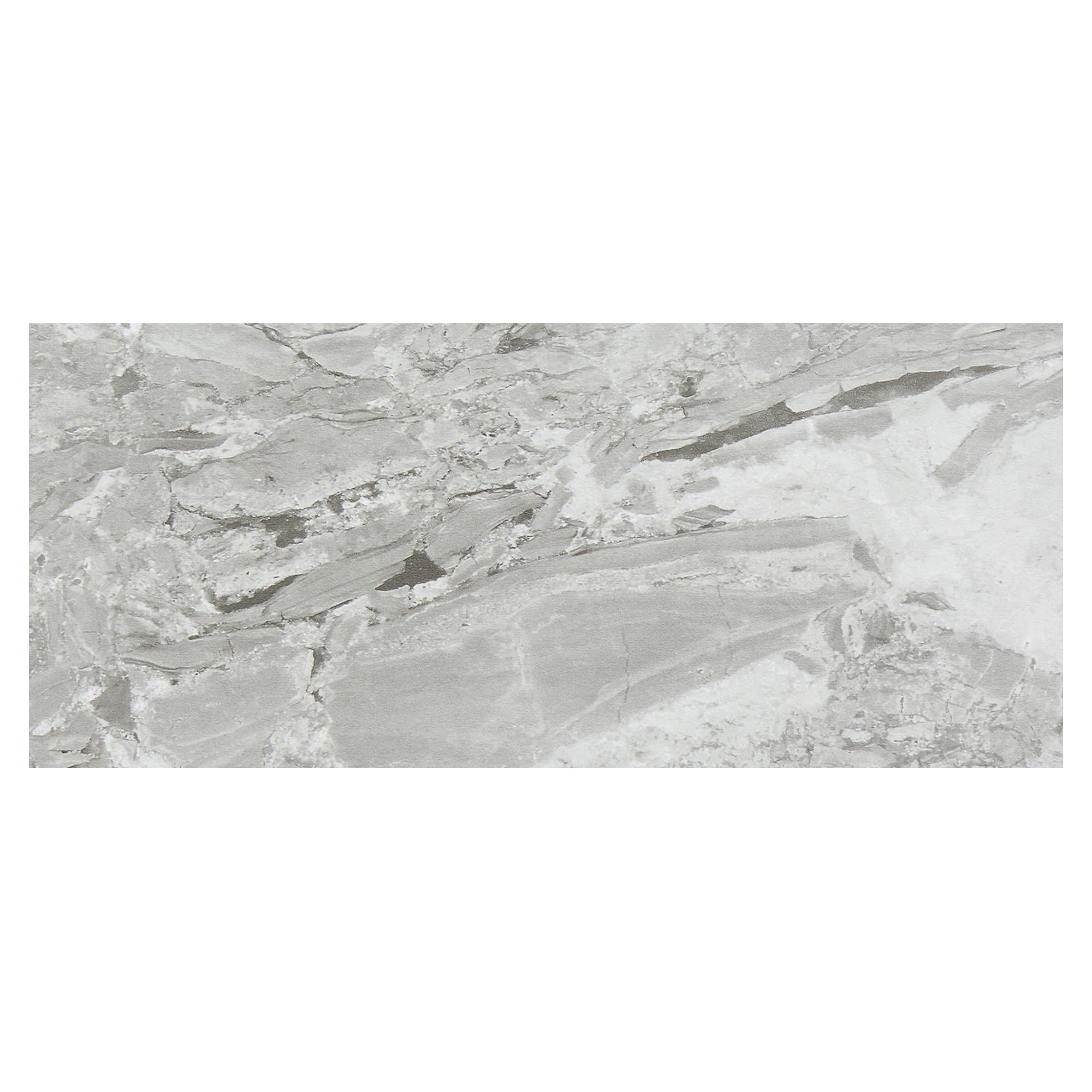 Palisade Interlocking Vinyl Waterproof Wall/Backsplash Tiles for Kitchen or Bathroom in Smoky Sky (4.5x11 in. Sample)
