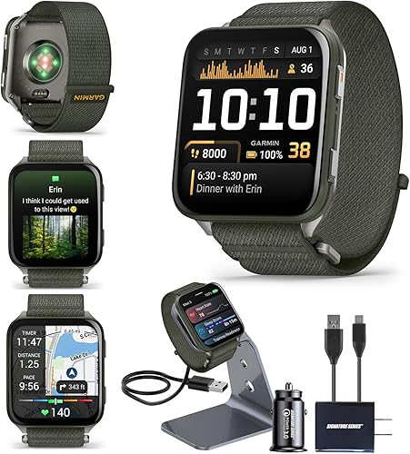 Miniatura 12 de Garmin Venu X1 - Reloj inteligente GPS delgado y ligero, color negro, pantalla AMOLED, funciones avanzadas de salud y fitness, seguimiento