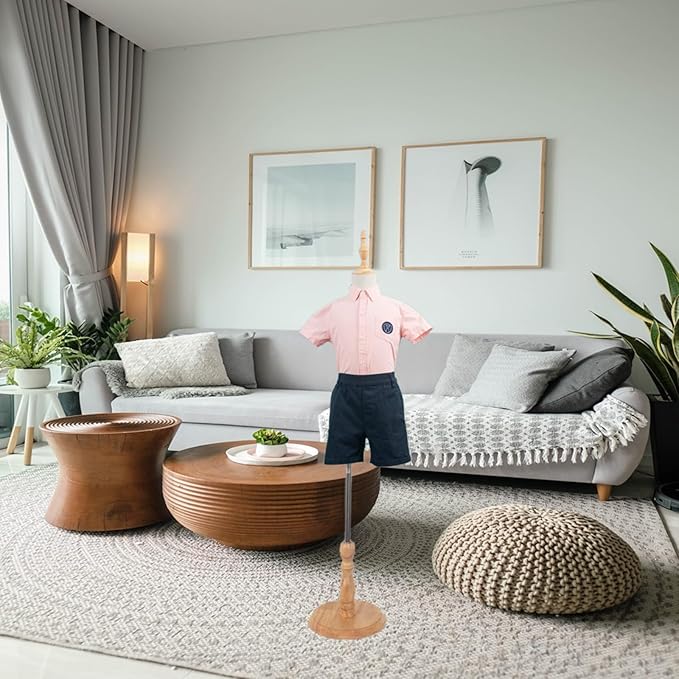 Maniquí Infantil Cuerpo, Forma de Vestir Niña/Niño con Base miniatura 7