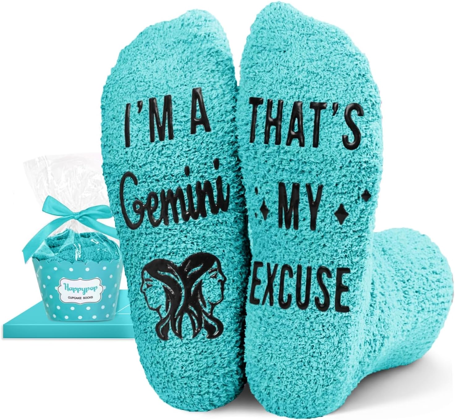 HAPPYPOP Zodiac Astrology Constellation Gifts - Space Galaxy Socks Birthday Horoscope Gifts