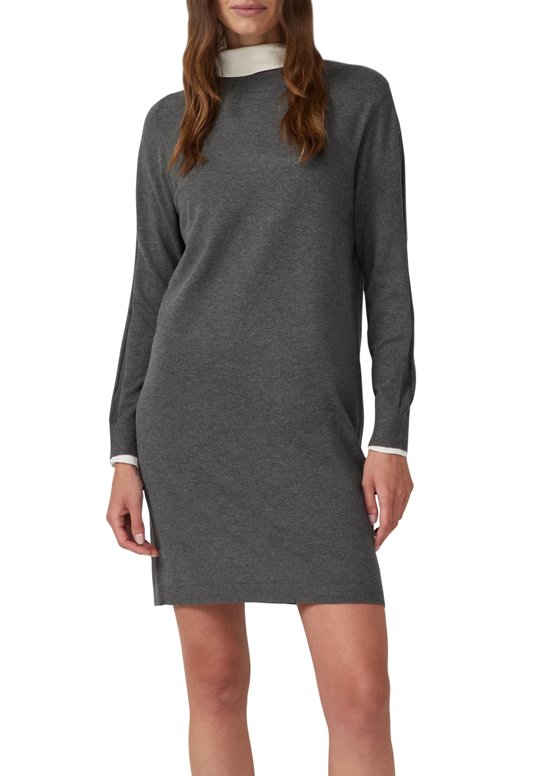 s.Oliver Damen 2177367 Strickkleid Langarm