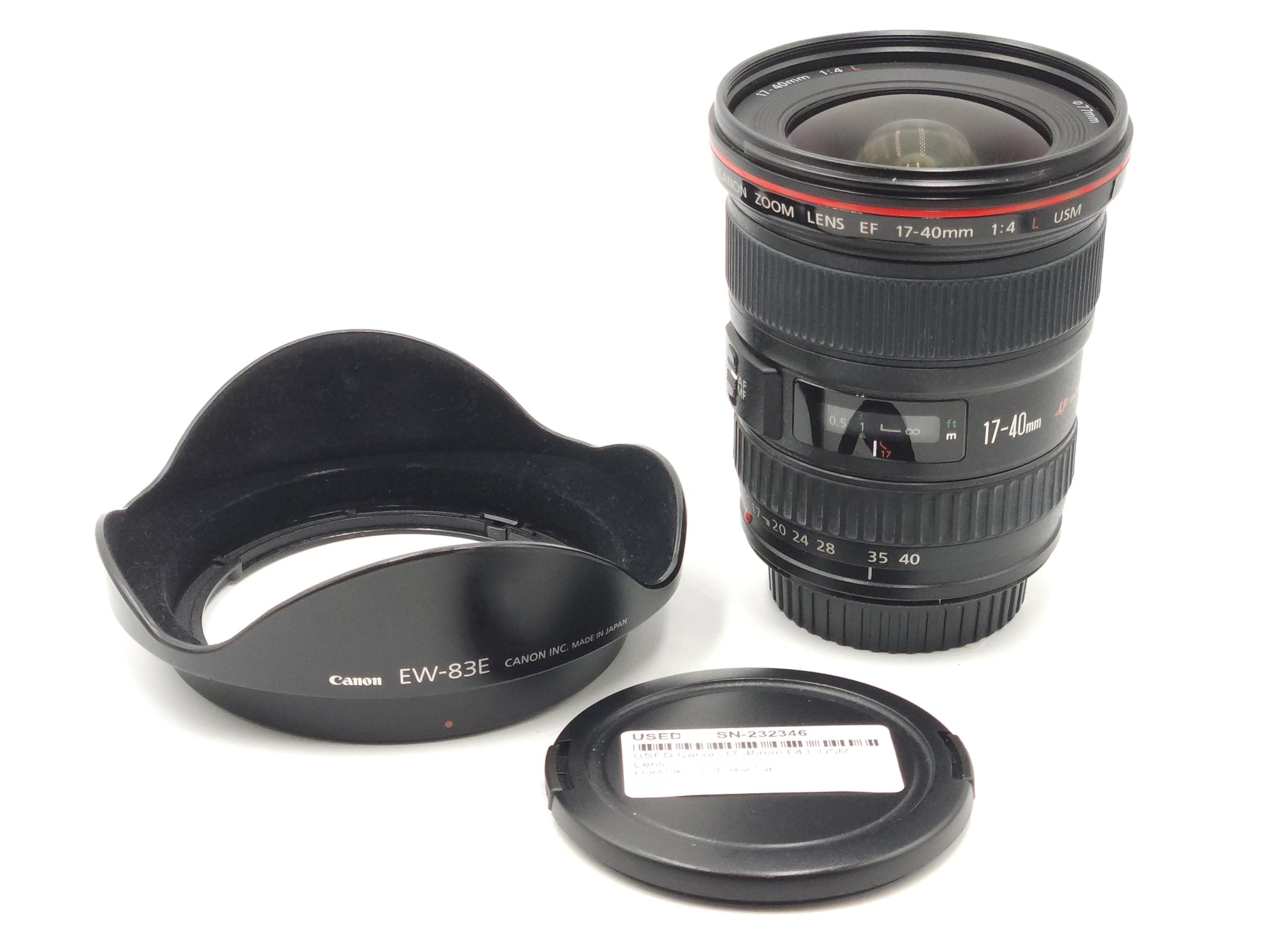 Canon EF17-40mm F4L USM Canon EF17-40mm F4L USM