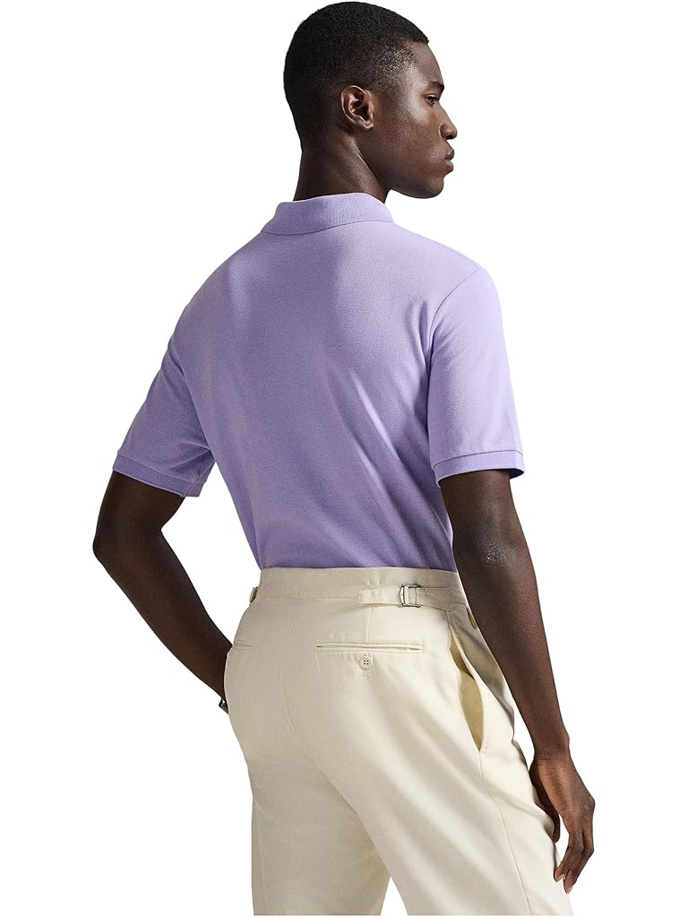 Purple Polo Ralph Lauren Classic Fit Mesh Polo Shirt