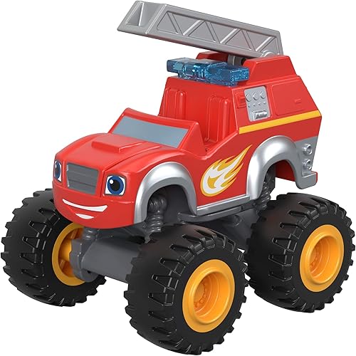 Fisher-Price Nickelodeon Blaze & the Monster Machines, Fire Rescue Blaze juguete, rojo