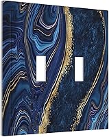 Vista 101 de Cubierta de interruptor de luz rosa brillante con purpurina de 1 banda, sin dispositivo, placa de pared en blanco decorativa para adolescentes