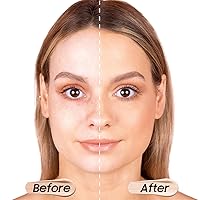 Vista 2 de Matte Full Coverage Liquid Foundation - Lightweight & Flawless Oil Control Foundation Makeup, Waterproof and Long-Lasting Skin Foundation Concealer