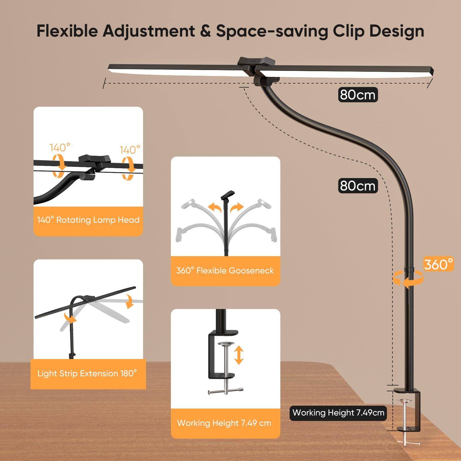 LAMPE DE BUREAU AVEC RANGEMEENT - Yatout Home