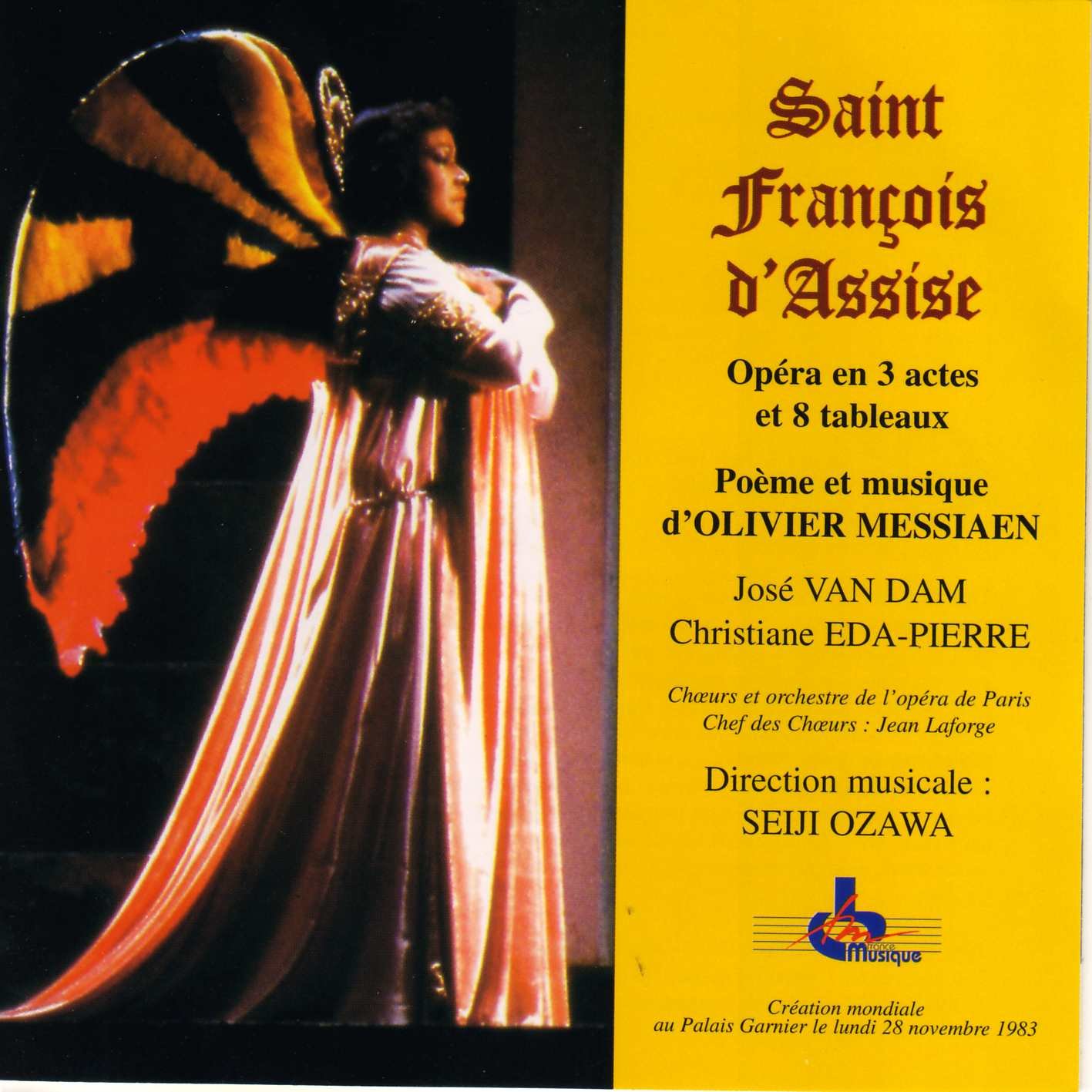 Saint Francois D'Assise Olivier Messiaen Amazon.es CD y vinilos}