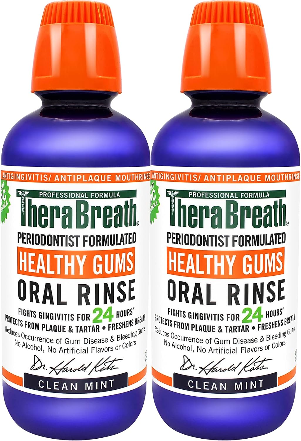 TheraBreath 24 Hour Healthy Gums Periodontist Formulated Oral Rinse, 16
