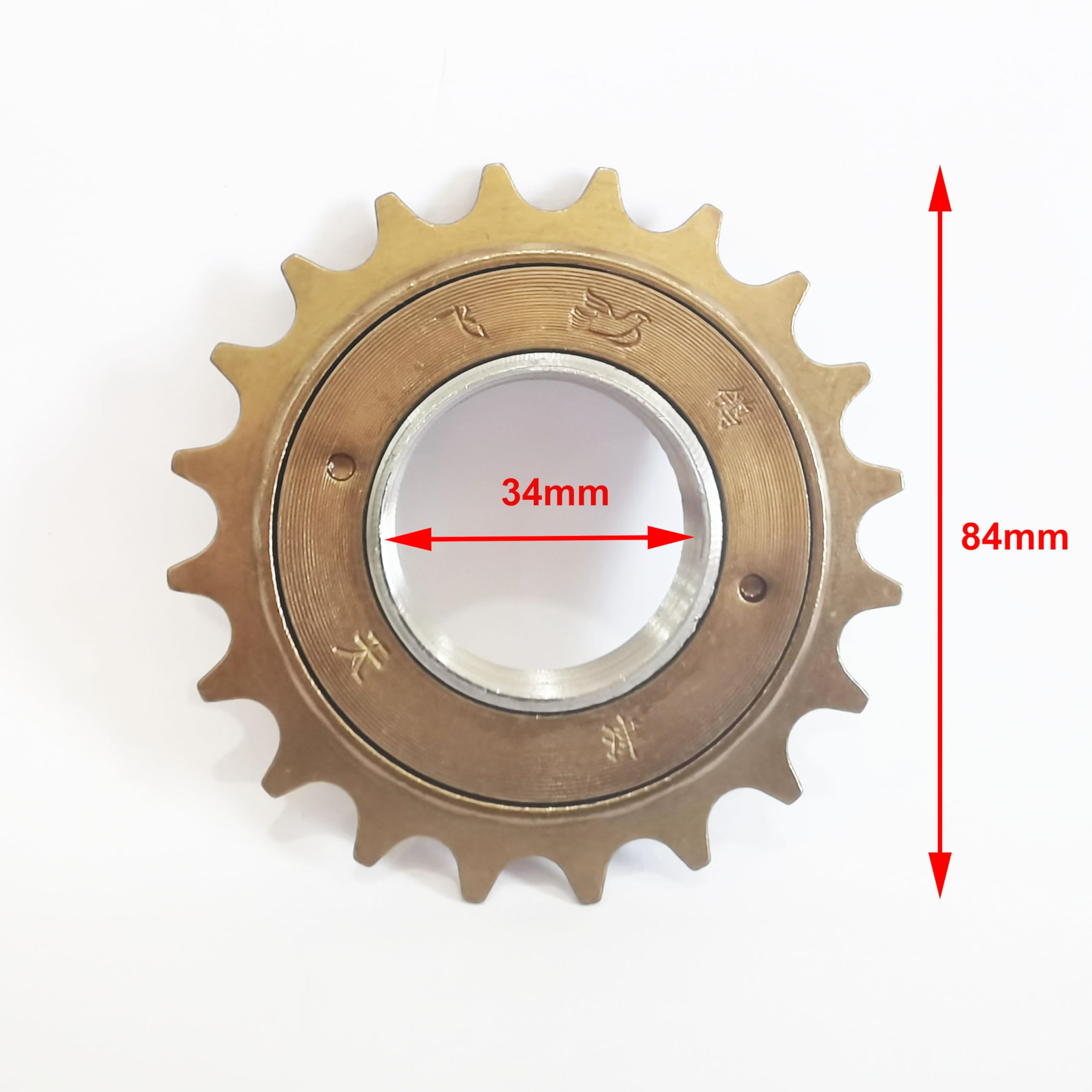 Snapklik.com : DONSP1986 Single Speed Bike Freewheel,16T/18T/20T/22T ...