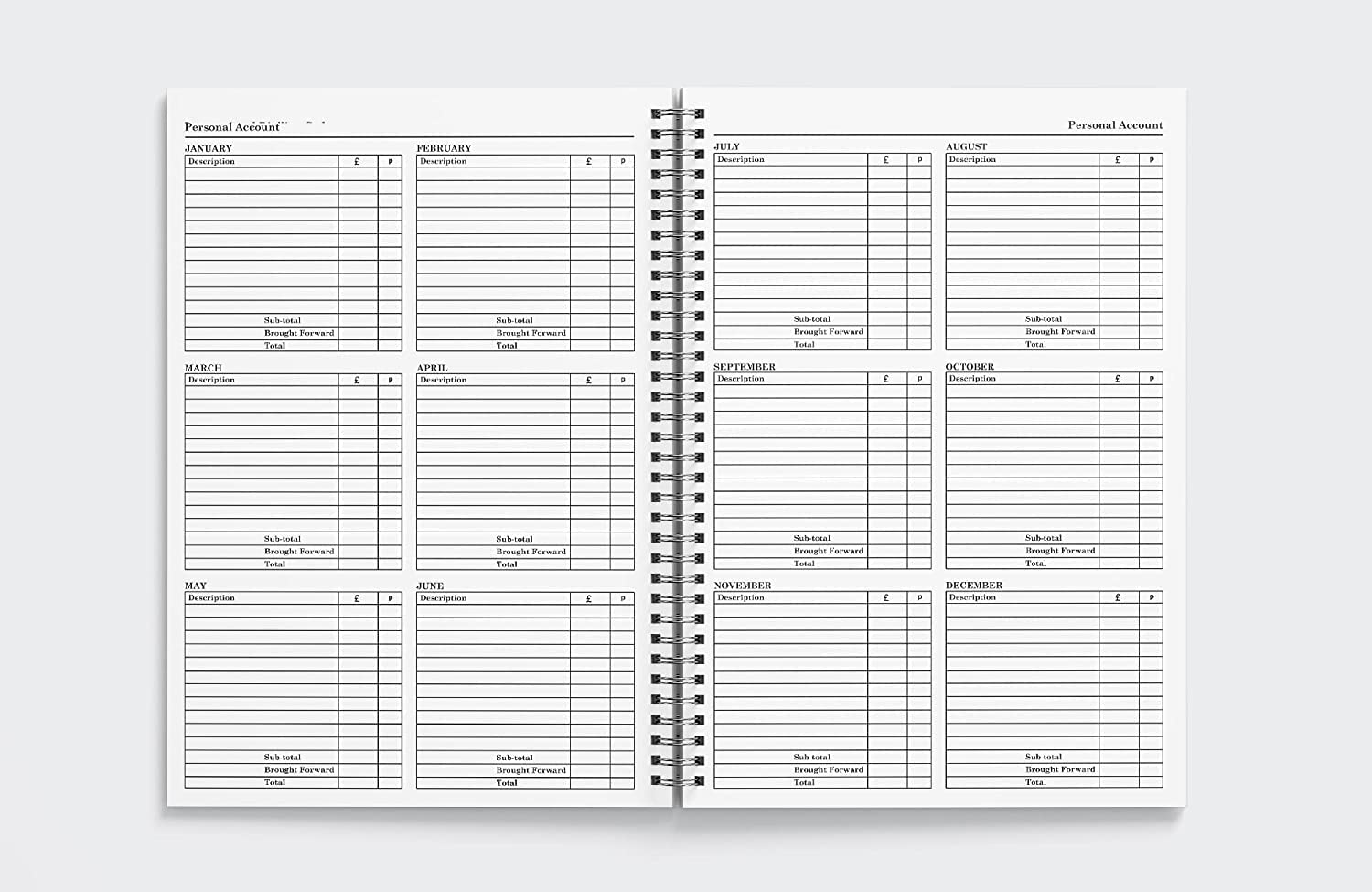 2024 Tagebuch Planer A5 Terminplaner Organizer Janu Produktbild-Vorschau 5