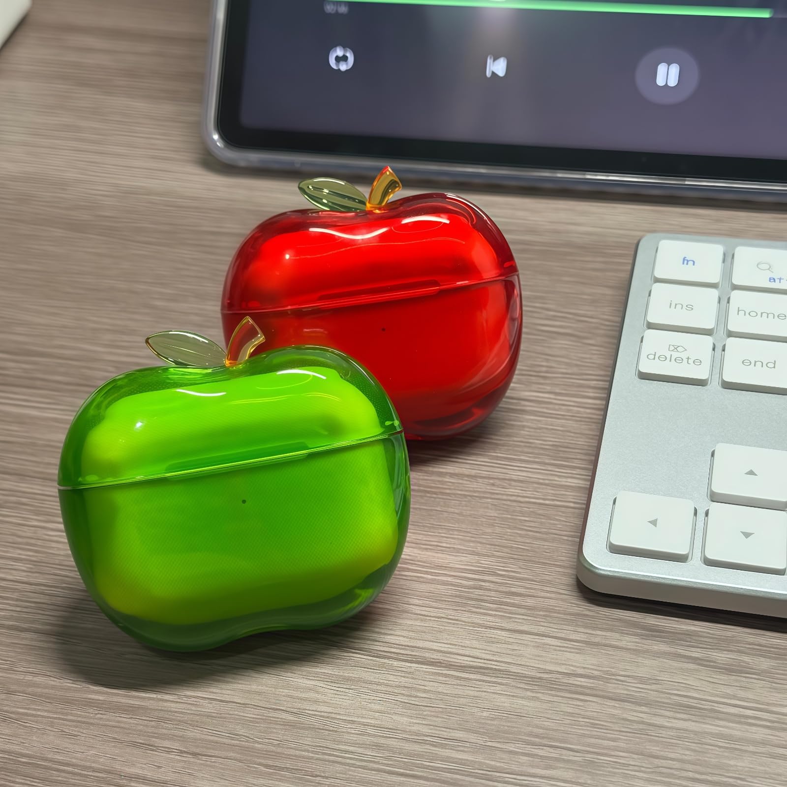 Amazon.com: Apple-Shaped Case for Airpods Pro 2/Pro,Transparent