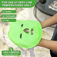 Vista 3 de Rodilla paquetes de hielo terapia Wrap reutilizables Gel compresa de frío instantáneo -, Azul, 1