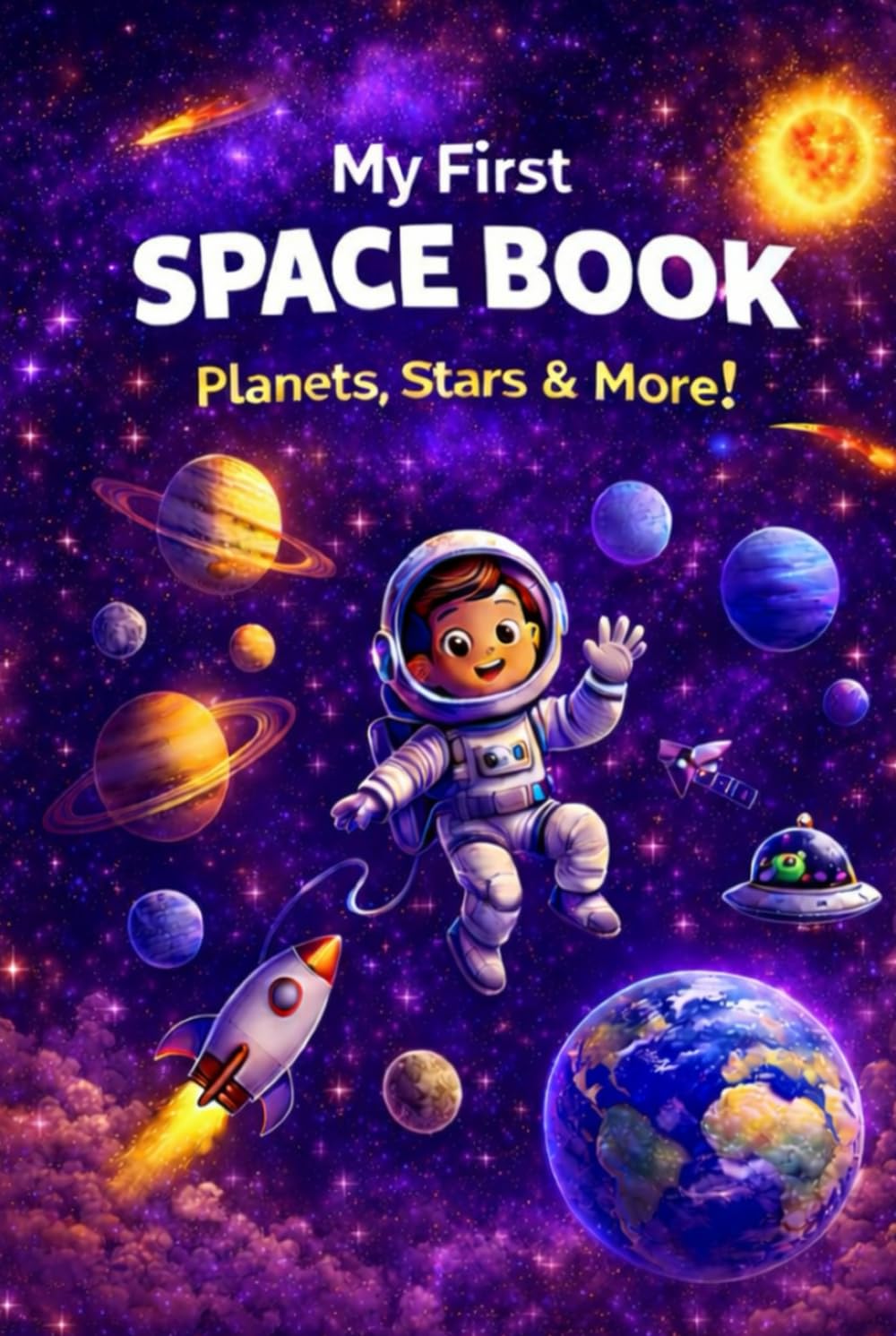My First Space Book: Planets, Stars & More!