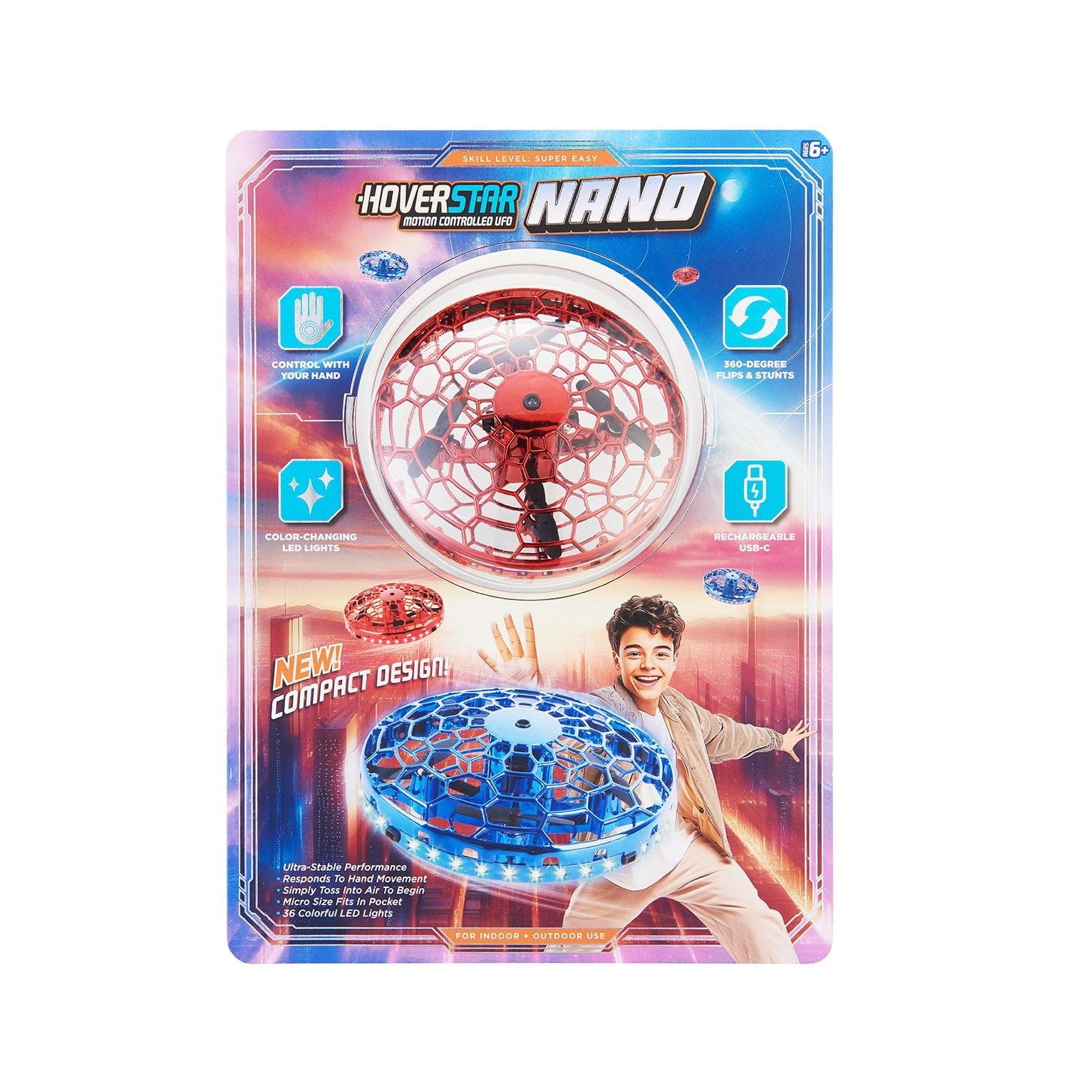 Hover Star Nano Motion Controlled UFO Toy