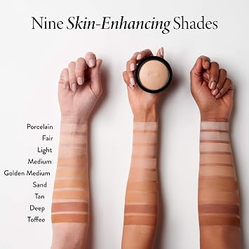 LAURA GELLER NEW YORK Baked Double Take Powder Foundation - Fair - Buildable Medium to Full Coverage - Matte Finish